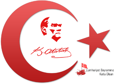 Atatürk ve Türk Bayrağı - 29 Ekim Resimleri