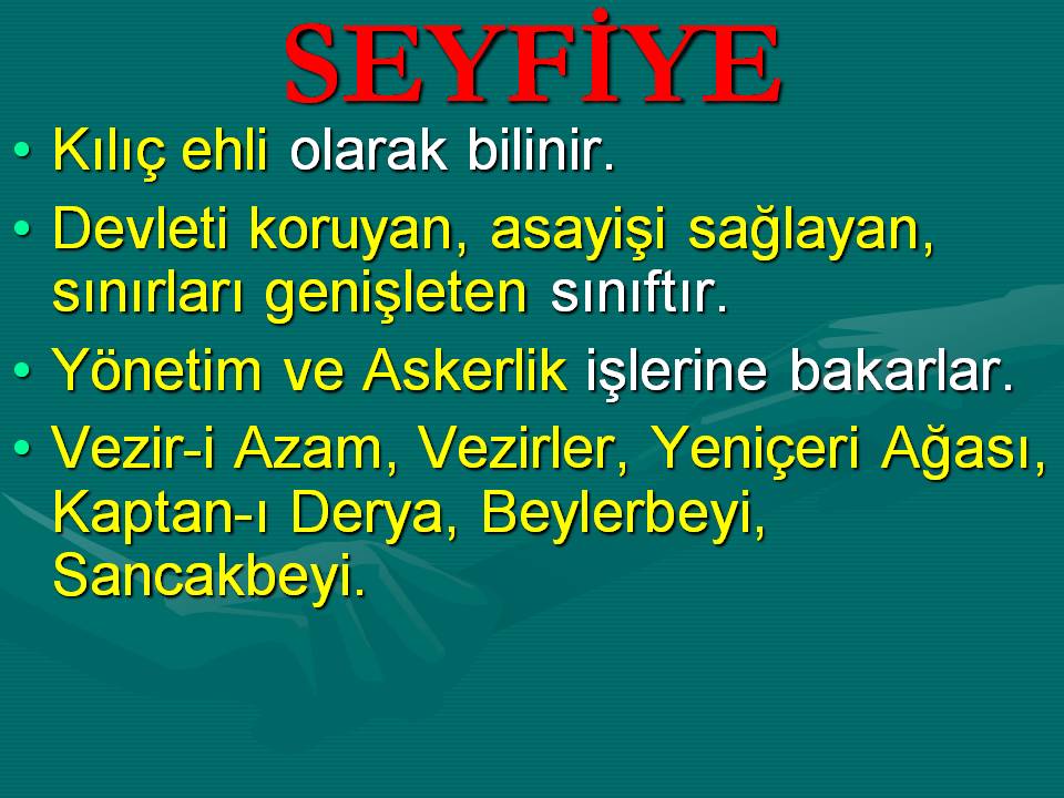 Seyfiye Sinifi