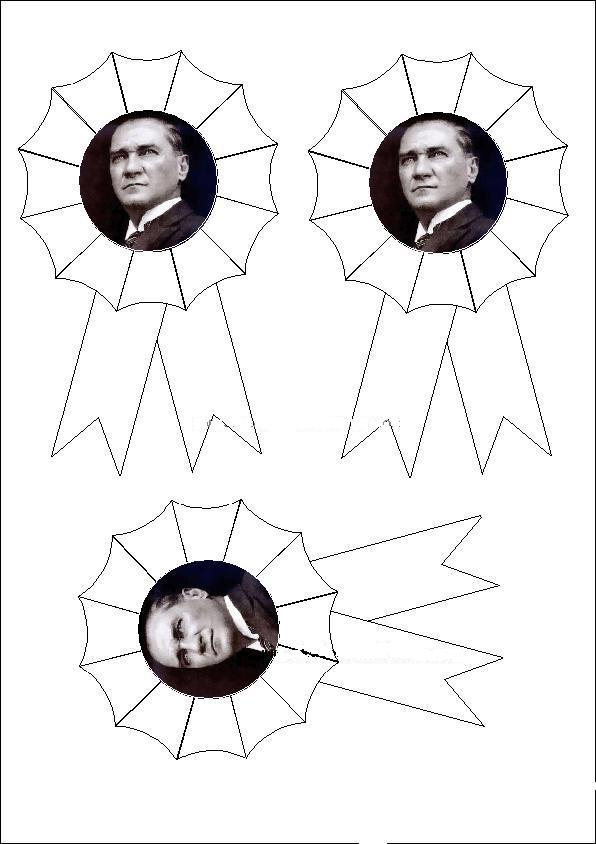 Atatürk Boyama Resimleri